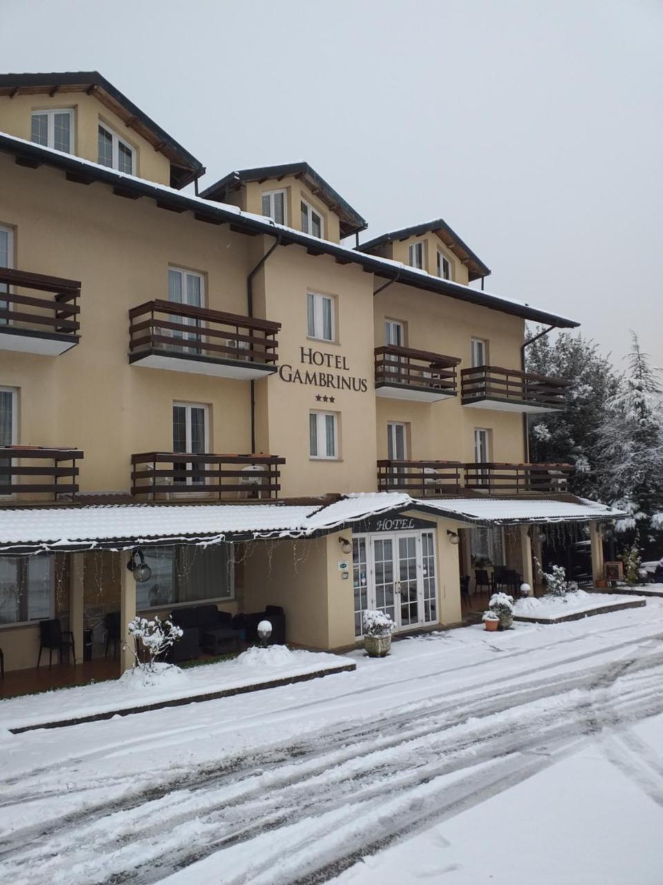 Hotel Gambrinus Abbadia San Salvator Exterior photo